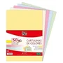 Grafoplas Pack 50 Cartulinas Colores Claros DIN A4 180g